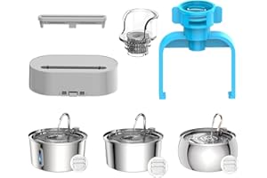 Tomxcute Cat Water Fountain Accessories