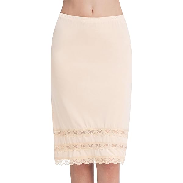 Knee Length Skirt Slip Amazon Slip Skirt MANCYFIT Half Slips For