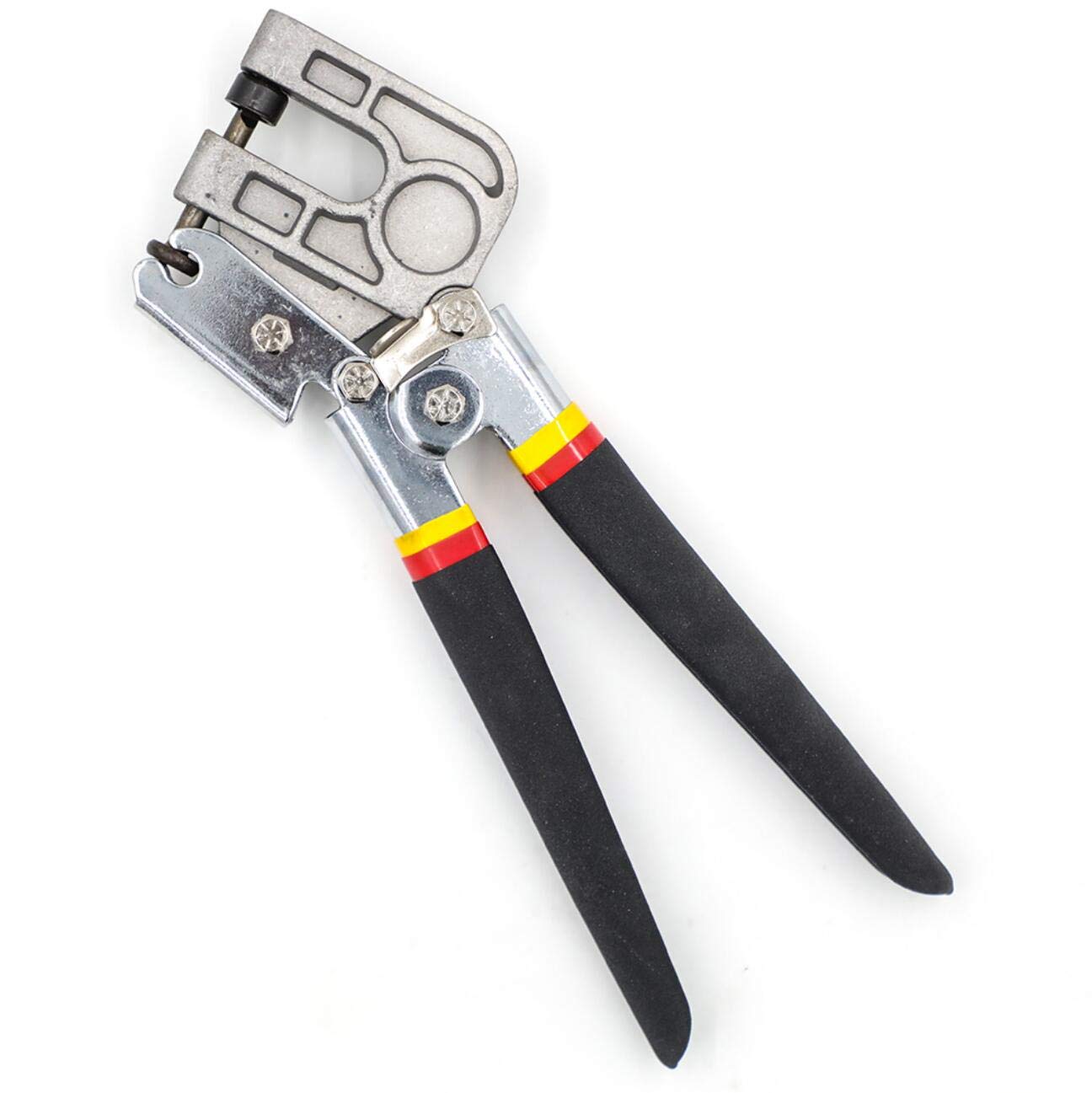 F Season Metal Punch Lock Drywall Hand Tool Single Hand Keel Stud Crimper 11" for Drywall Lift