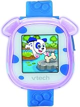 VTech My First KidiSmartwatch Blue Kids Smart Watch Games Camera Step Counter view 4