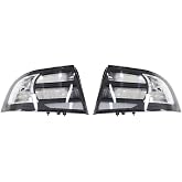 TREKATL AUTO Clear Tail Lights Fits 2004-2008 Honda Acura TL Type-S | Pair Set Left+Right