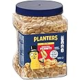 PLANTERS Cocktail Peanuts, 2lb 3oz. Resealable Jar - Salted Cocktail Peanuts - A Good Source of Essential Nutrients - Made wi