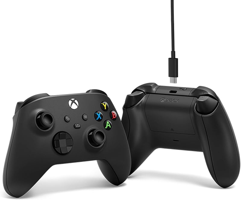 Wireless Controller - Carbon Black - cavo USB-C