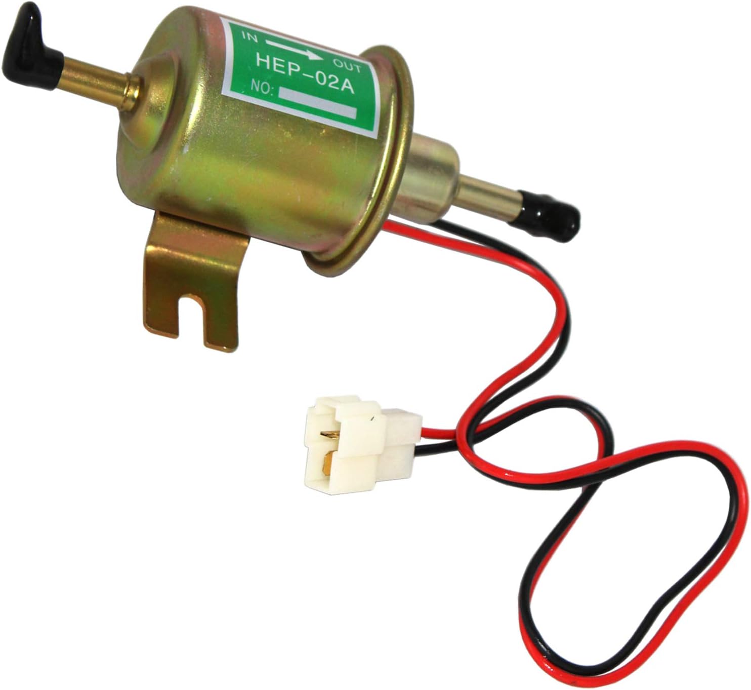 JDMSPEED Universal 12V Heavy Duty Electric Fuel Pump Metal Solid Petrol 12 Volts: Home Improvement