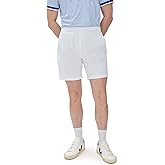 Redvanly Men's Byron Tennis Shorts 7", Bright White, M