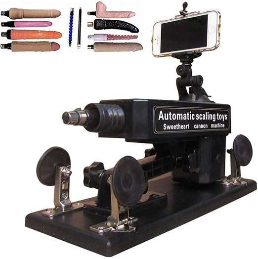 ZPDM Máquinas De Sexo Ajustables para Ella, Máquina De Sexo Telescópica