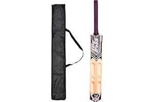 XTROKE The Boss Edition Scoop Design Popular Willow Cricket Bat with Bat Cover for All Tennis Ball Boys and Girls Advance Pla