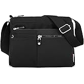 ETidy Medium Crossbody Bag For Women Waterproof Lightweight Casual Shoulder Handbag Purse