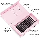 Eyeluvlashes Classic Silk Lash Trays D Curl 0.20 Mix 8-15mm Professional view 2