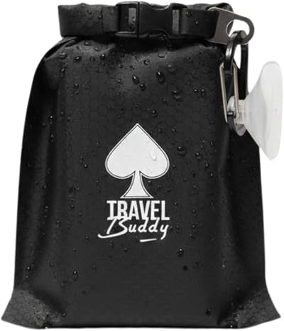 Ace Travel Buddy Waterproof Soap Bar Case with Suction Cup & Carabiner