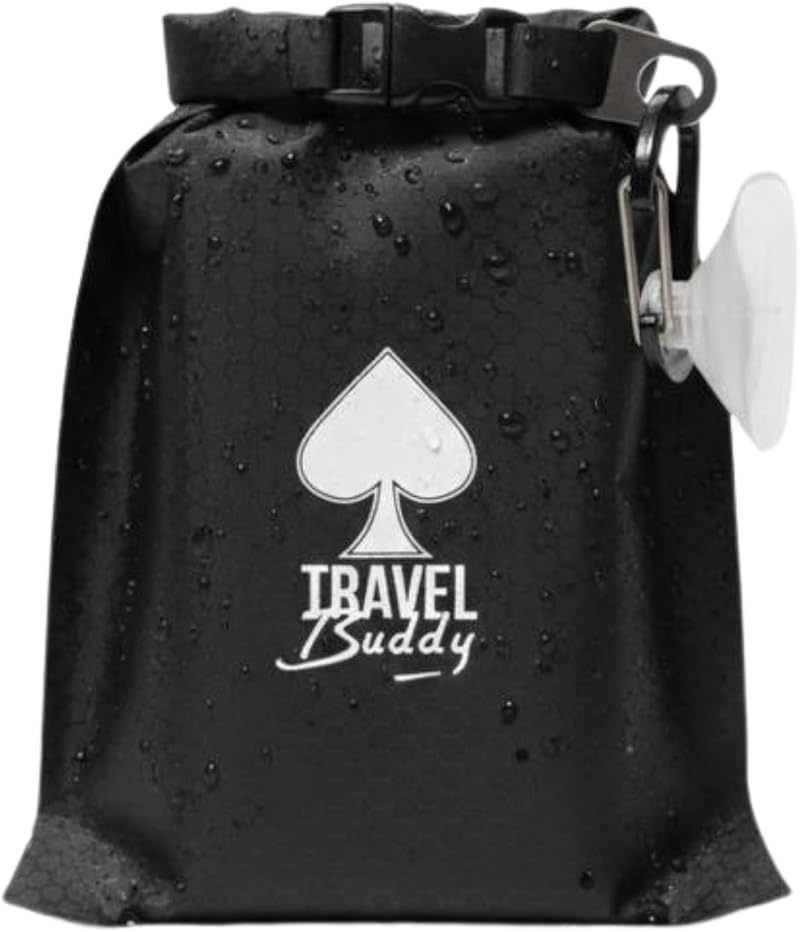 Ace Travel Buddy Waterproof Soap Bar Case with Suction Cup & Carabiner