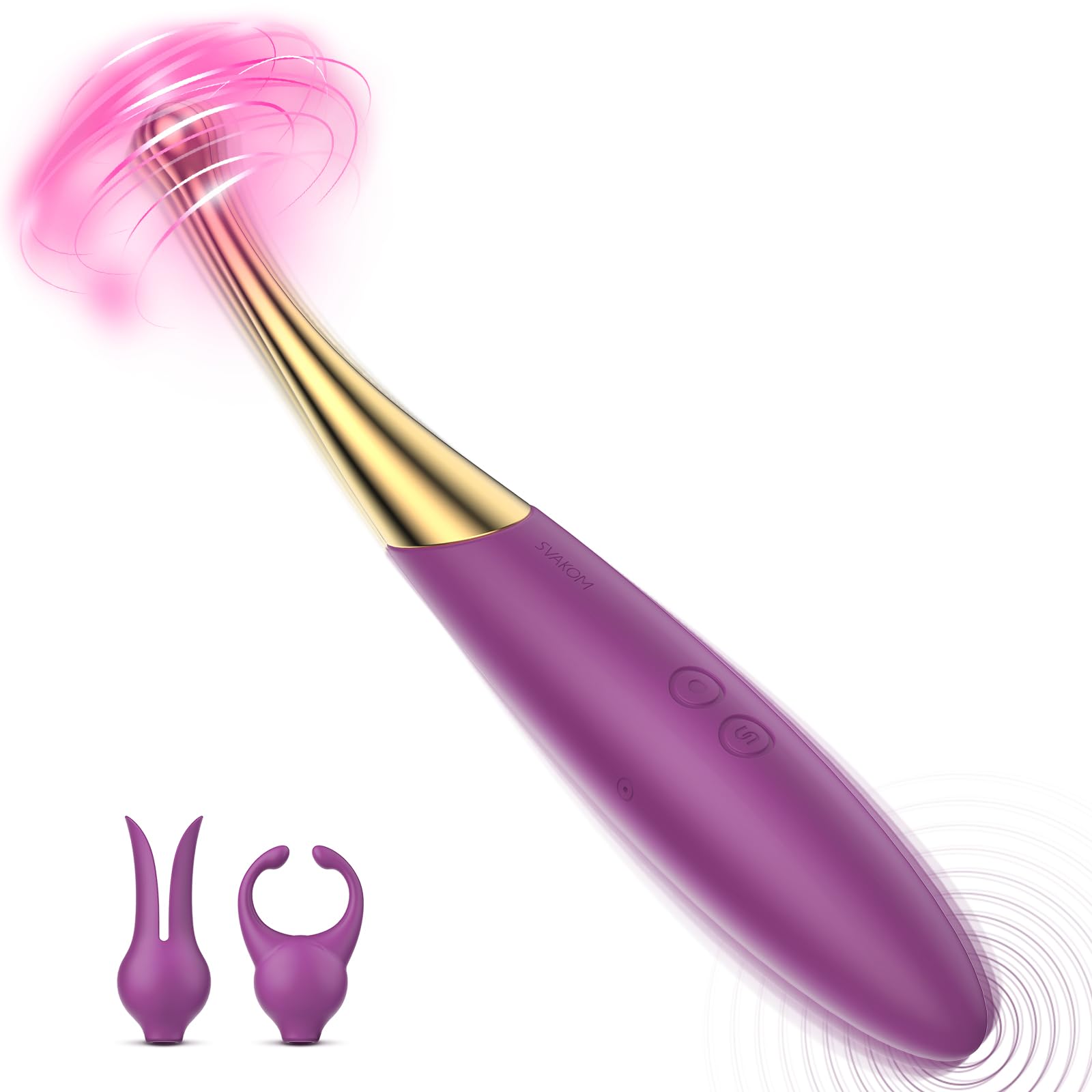 SVAKOM 2 in 1 Sex Spielzeug für die Frau Paare für G-punkt Klitoris,Vibration für Frauen Dildo Sex Toys,25 Vibrationmodi Sex Spielzeug Vibrator,Vibratorensets für Frauen Dildos Sexspielzeug Vibratoren