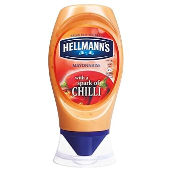 Hellmanns Chili Squeezy Mayonnaise - 250ml