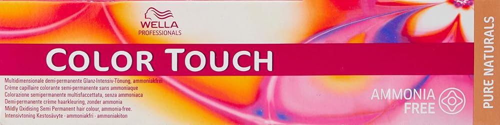 Wella Colour Touch Demi-Permanent Hair Colour 9/01 Natural Light Blonde Ash