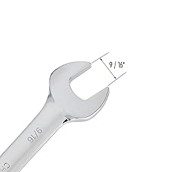 FOCMKEAS 9/16 Inch Flex-Head Ratcheting Combination