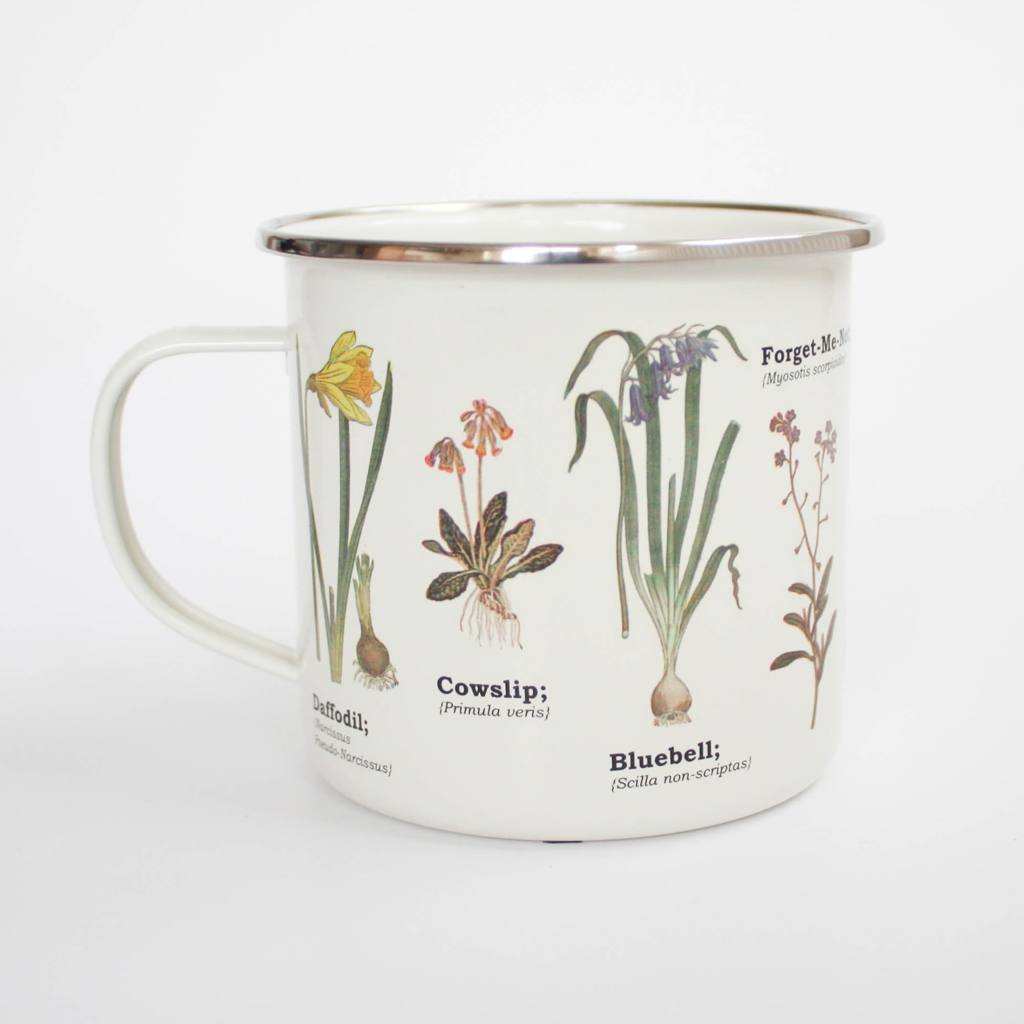 Gift Republic GR270089 Wild Flower Enamel Mug — image 1