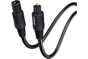 Bangun 3ft Optical Cable Extension, Toslink Extender Cable, Male to Female Optical Audio Extension Cable, Fiber Digital Extension Adapter Cable for Sound bar/TV/PS4/Xbox/Home Theater