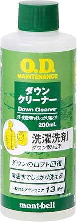 Amazon Mont Bell モンベル O D Mt ダウンクリーナー 0ml モンベル Mont Bell 液体洗剤