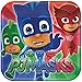 PJ Masks Birthday Party Pack for 16 with Plates, Napkins, Cups, Tablecover, and Candles