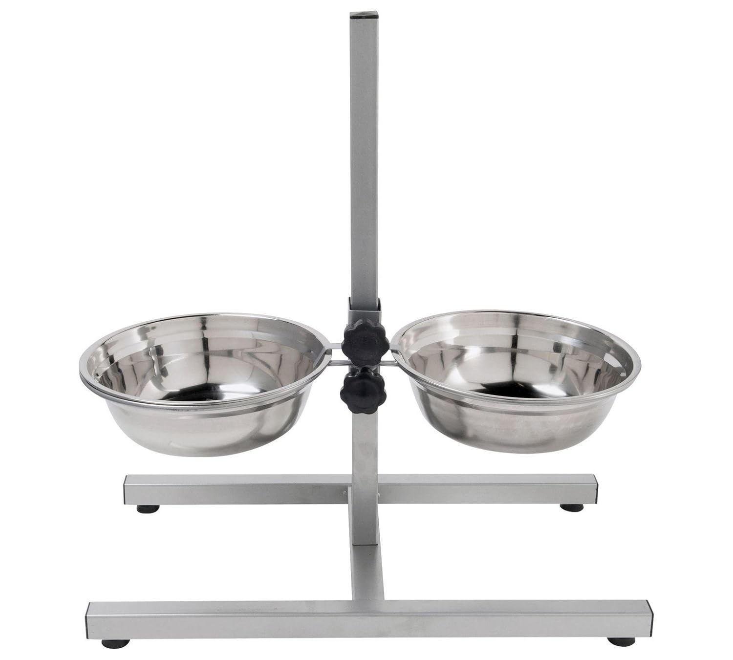Argos Large Stainless Steel Dual Pet Dining Set Amazon Co Uk Pet