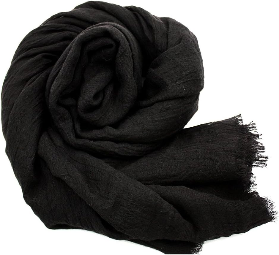 Wrap Shawls,YOBOKO Pure Color Womens Fashion Long Scarf for Beach Outdoor Camping Traveling (200 x 130cm)