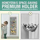Honeyera The Original Over Door Storage for Stuffed Animals Organizer view 2