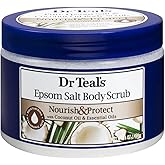 Dr. Teal's Body Scrub Nourish & Protect 16 Ounce Jar