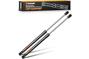 Dukuge C16-17566 20 inch 150 lbs/667N Gas Spring Shock Struts, C1617566 20” Gas Struts for Floor Hatch Truck Tonneau Cover Camper RV Bed Large Outdoor Box Lid Trap Door