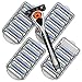 Amazon Brand - Solimo 3-Blade MotionSphere Razor for Men, Handle & 20 Cartridges (Cartridges fit Solimo Razor Handles only)