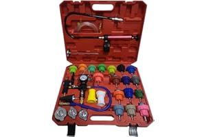 Universal Radiator Pressure Leak Tester Kit Coolant Pressure Tester kit Automotive Vacuum Type Cooling System Kit for Motorcy