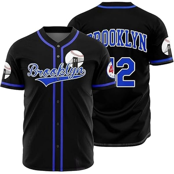 Amazon.com: Men's Black Legend Baseball Jersey Number 42 Vintage