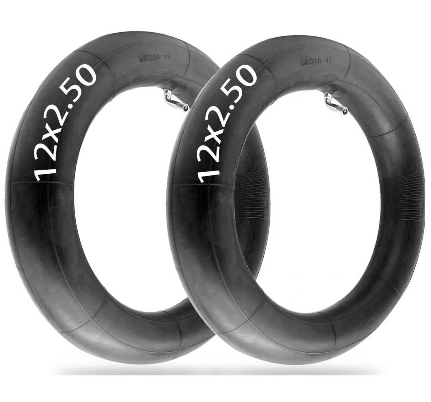 View 1 of (2-Pack) 12.5x2.75/2.50 Bike Tube, 12.5x3.0 Inner Tube 12x2.50 Tube