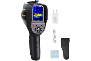 BETTITOPE Thermal Camera 640x480 Visual 256X192 IR Pixels Upgraded Thermal Imaging Camera Dual-Light Fusion,-4 to 1022°F Handheld Thermal Imager,For HVAC Leak Detection,Car Maintenance,Home Inspection