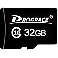 PROGRACE Micro 32GB SD Card Class 10 TF Card Memory Card for Kids Camera