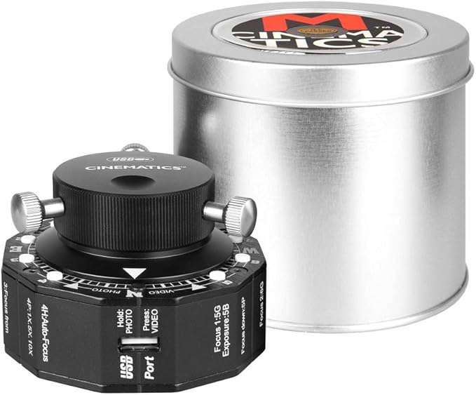 Phorex USB Follow Focus Schärfezieheinrichtung und Amazon.de Kamera