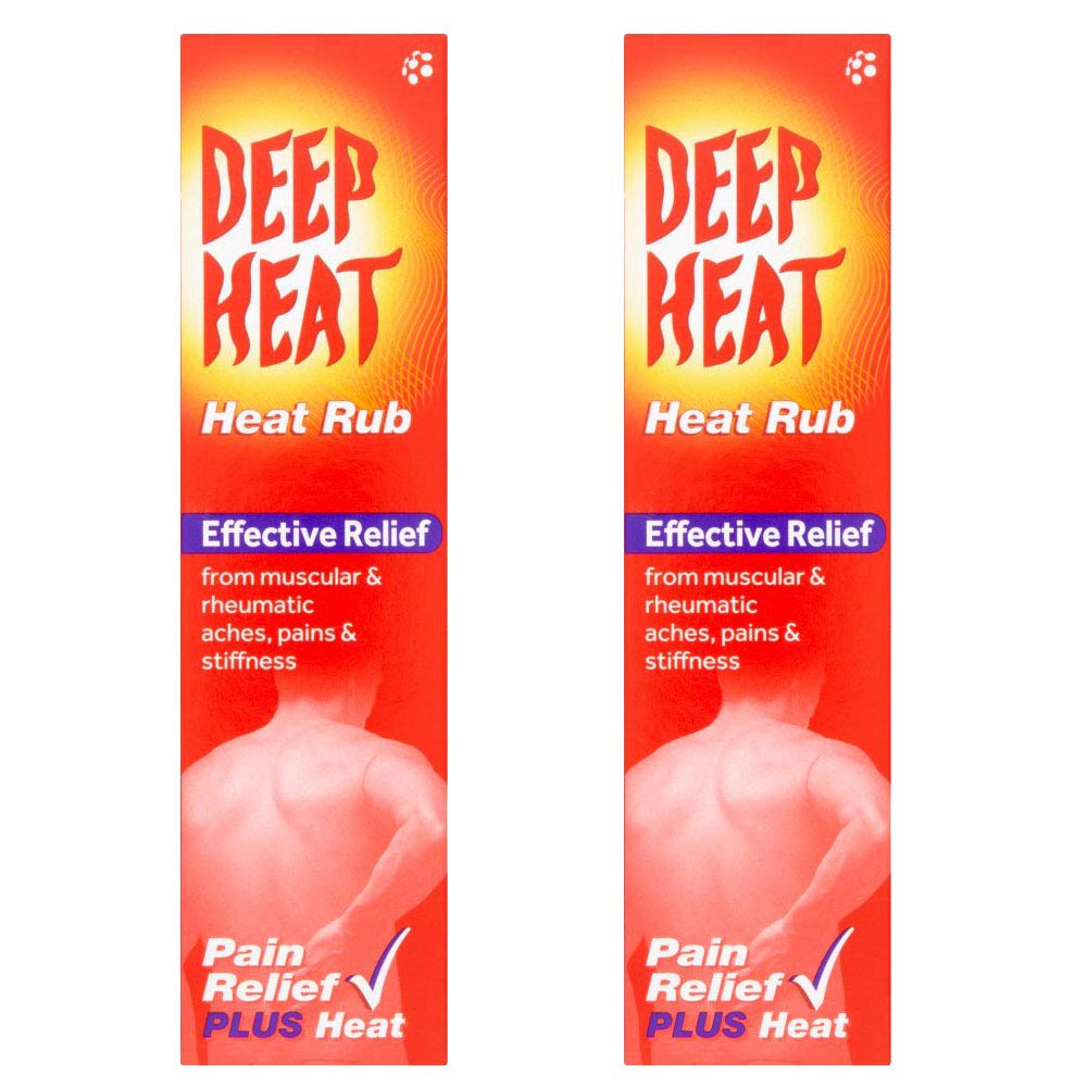 2 x 35g Deep Heat Rub Cream Muscular