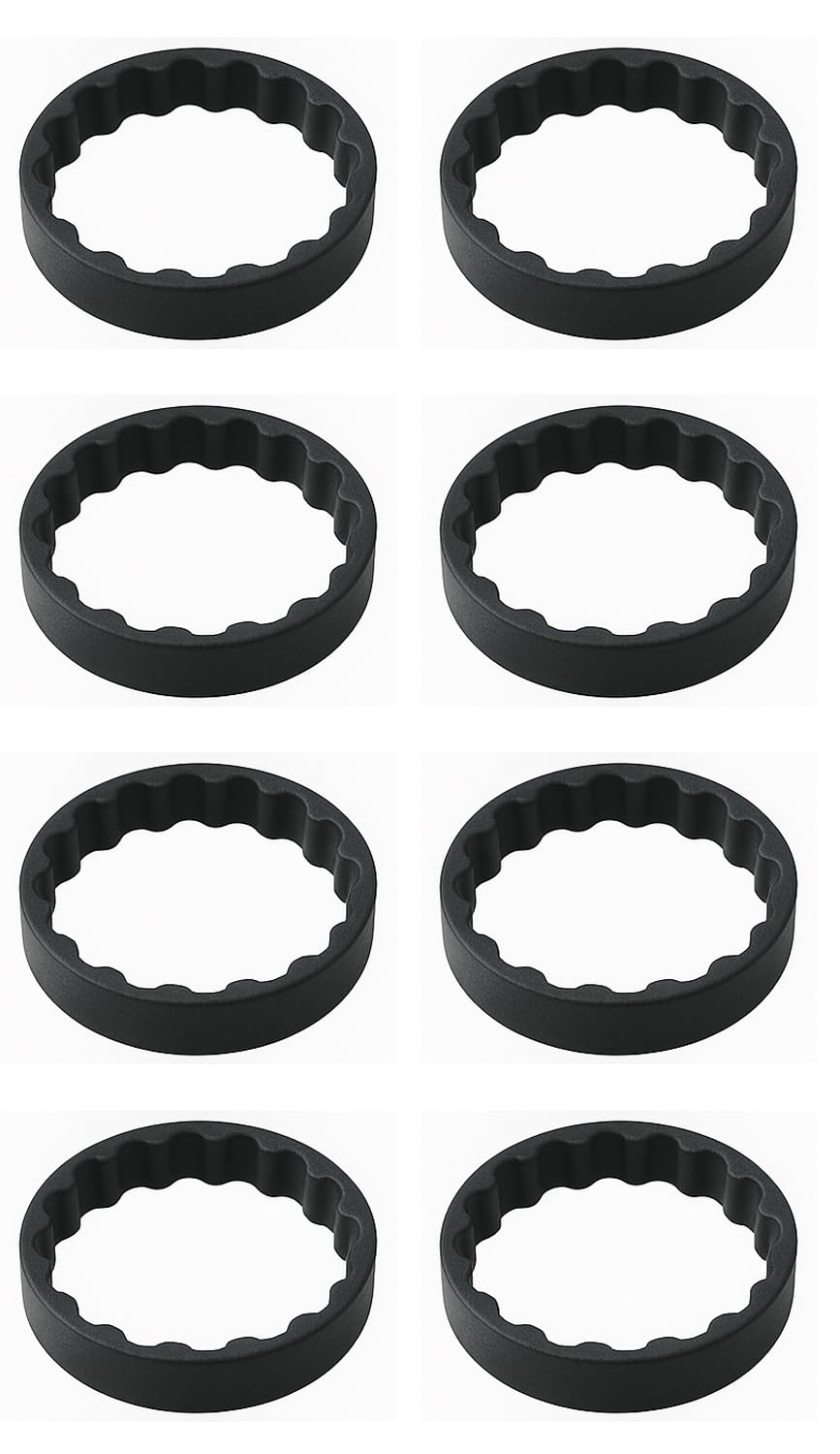 8 Replacement Belts for Repairing Robot Pool Cleaner Brush Compatible with INTEX ZX300 and INTEX ZX300 Deluxe