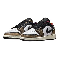 Jordan 1 Low Grade School Black/White