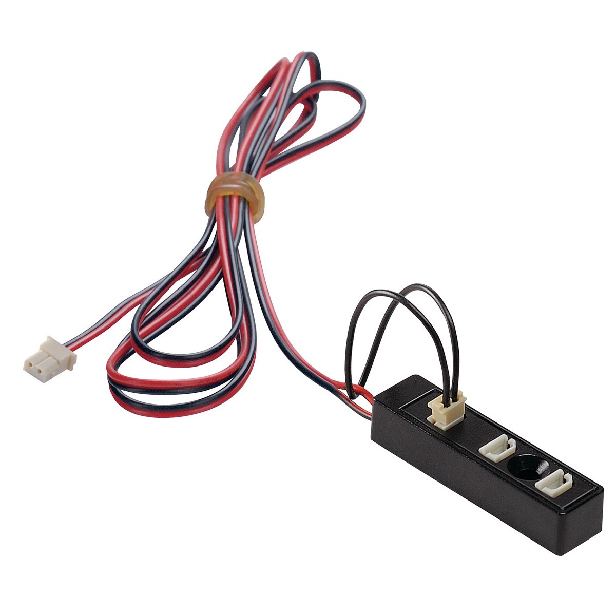 SLV Connector Strip 3 outputs with Two Bridges/Black