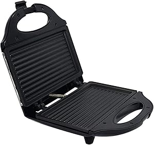 sandwich toaster Sandwich Waffle Maker, Stainless Steel, 2 Slice Sandwich Toaster Machine Temperature Control, Cool Touch Handle, 750 W for