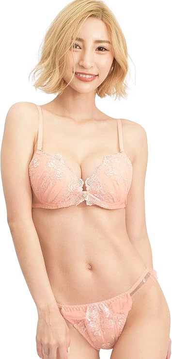 Amazon Co Jp Smile Lala レディース ブラジャー ブラ ショーツ 上下 セット 3 4カップ 下着 パステルカラー 可愛い スポーツ アウトドア