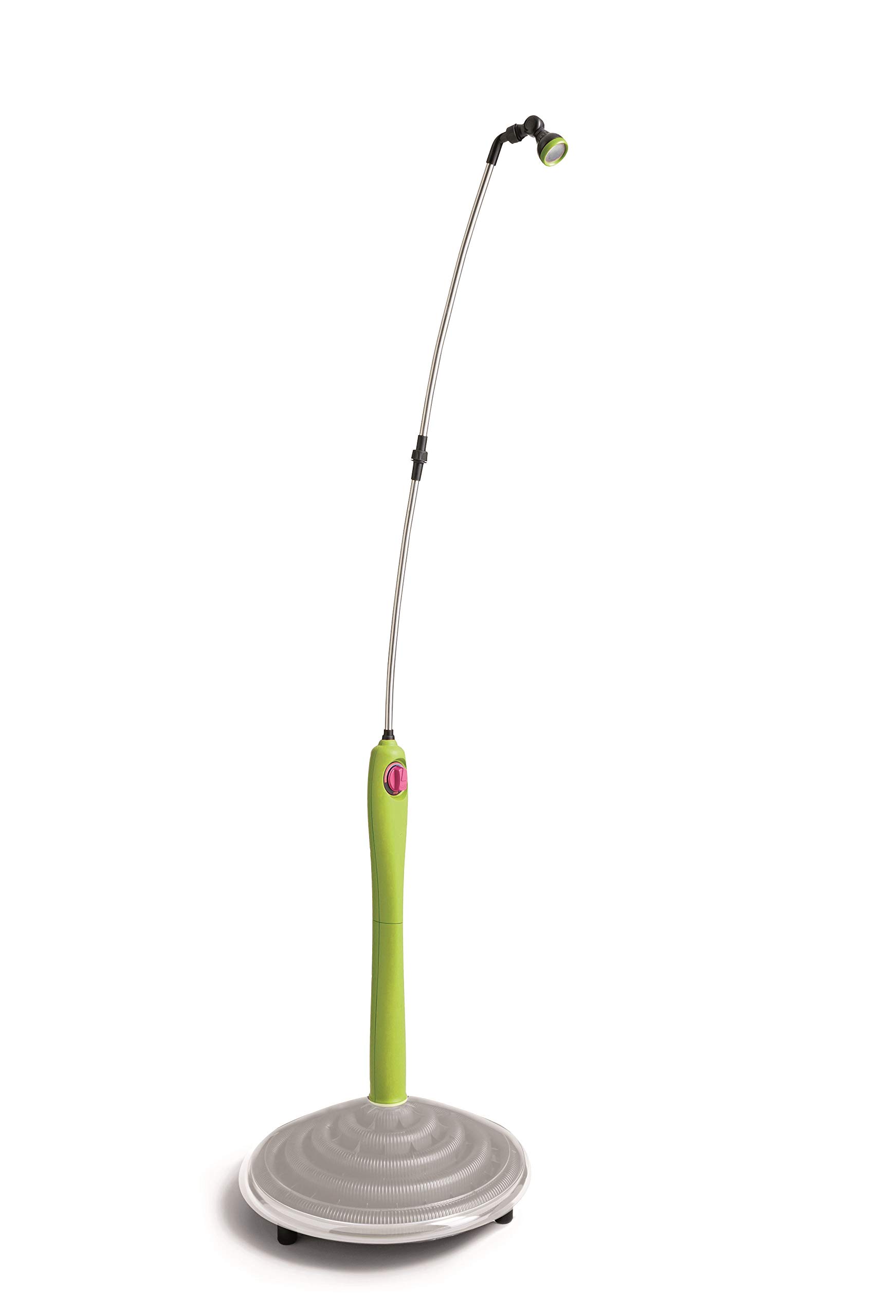 GF Garden, Sunny Style Solar, Garden Shower, Swimming Pool, for Outdoor, also ideal for Holiday and Camping, with Mixer for hot and cold water, Lime Green