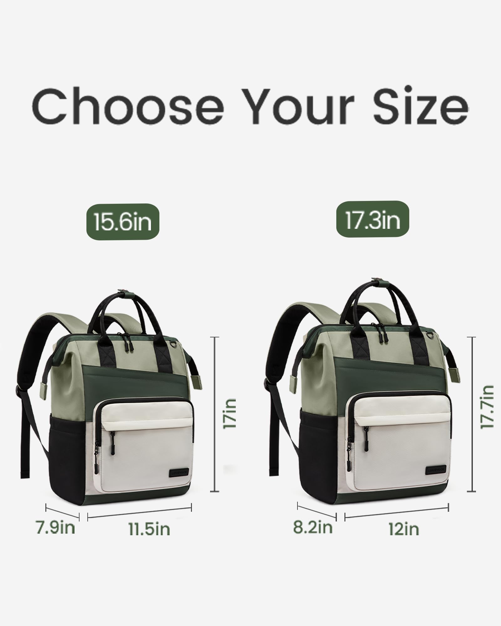 LOVEVOOK Laptop Backpack for Women, 15.6 Inch Travel Backpack for Work College Business, Water Resistant Teacher Nurse Bag with Large Capacity, School Bookbag Bags Cute Daypack for Woman Girls