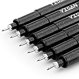 YISAN Ultra Fine Tip Writing Pens,0.25mm,Fine