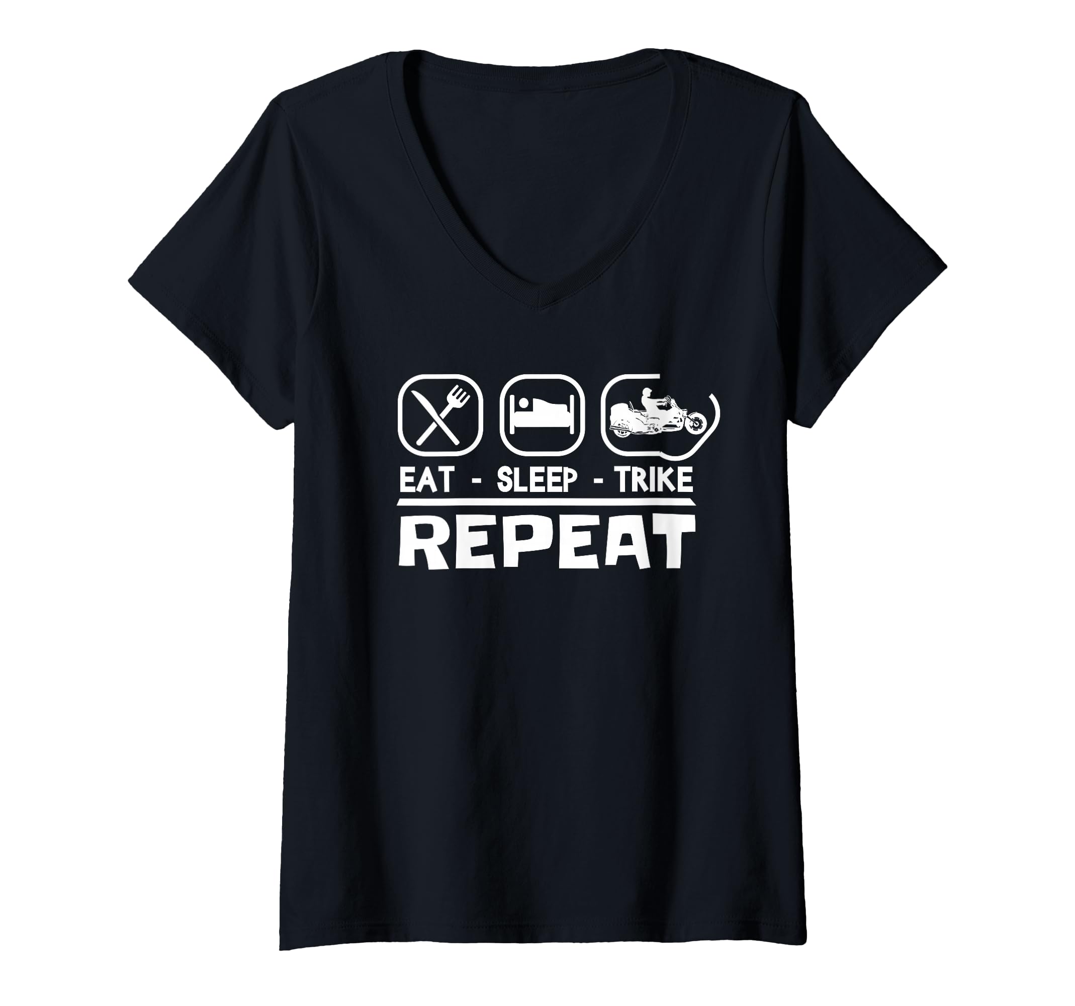 Women's Trikes Adult Motortrike Tricycles Sleep Trikes Bikes Triker V-Neck T-Shirt