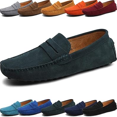 men's business casual slip on shoes