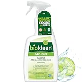 Biokleen Bac-Out Enzyme Stain Remover - 32 Ounce - Natural Foam Spray, Destroys Stains & Odors Safely, for Pet Stains, Laundry, Diapers, Wine, Carpets, Eco-Friendly, Non-Toxic, Plant-Based