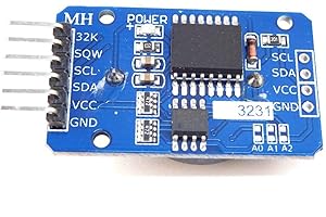 CANADUINO® DS3231 RTC Module, 32kB Memory, I2C Interface, Battery Backup