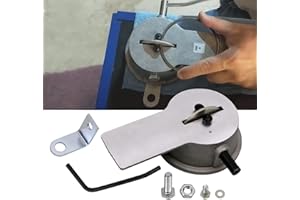 RULLINE Manual Piston Ring Filer 80514 - Precision Piston Ring End Cap Filer Tool with 140/170 Grit Grinding Wheel Replacemen