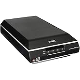 Epson Perfection V600 Photo Wired USB Connectivity Color Scanner - 6400 x 9600 dpi, Enlargements up to 17" x 22" Flatbed Image Scanner